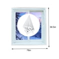 thumbnail image 3 of Self Made Paste Window Windproof And Warm Film, Used To Keep Warm In Winter, Easy To Open And Ventilate, Fixed By Adhesive Tape, Reusable Plastic Window Package, 3 of 9