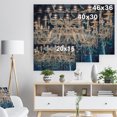 thumbnail image 5 of Design Art - Lustre Vintage en Cristal Bleu, 5 of 5
