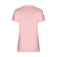 thumbnail image 4 of Timegard Womens Summer Tops Short Sleeve V-Neck Solid Color Comfy Basic Tee Casual Loose Shirts Tops Blouse, 4 of 6