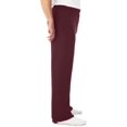 thumbnail image 2 of Jerzees Mens NuBlend Pocketed Open-Bottom Sweatpants, 3X, True Red, 2 of 7