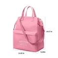 thumbnail image 2 of EGNMCR Storage Containers, Kitchen Storage & Organization Lunch Bag Women & Men Insulated Lunch Bag Large Lunch Box With Shoulder Strap For Women Men Adult Kids lunch packet, 2 of 7
