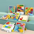 thumbnail image 2 of Household Toddler Puzzle Interactive Learning Toy Wear-resistant Kids Puzzle Toddler Accessory, 2 of 8