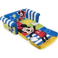 thumbnail image 4 of Marshmallow Furniture Canapé-Lit en Mousse 2-en-1 pour Enfants à Ouverture Rabattable, Mickey Mouse, 4 of 5