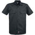 thumbnail image 4 of Dickies Mens Short-Sleeve Work Shirt, XT, Black, 4 of 4