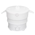 thumbnail image 1 of Foldable Electric Hot Pot, 1.2L  Silicone Cookerware Boiling Water Steamer Travel Foldable Electric Pot For Camping, 1 of 8