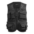 thumbnail image 1 of Graflsoa Veste de Pêche Extérieure pour la Randonnée et la Pêche, Noir, Taille 3TG, Matériau en Polyester Léger, 1 of 6