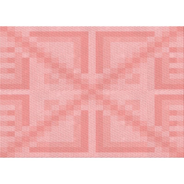 Ahgly Tapis Rectangulaire Lavable en Machine Intérieur Transitionnel Rose Flamant, 2 Pieds x 5 Pieds