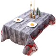 thumbnail image 1 of Nappe Anti-Évanouissement Durable Réutilisable Vacances Salle à Manger Couverture de Table de Noël pour les Cadeaux, 1 of 8