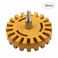 thumbnail image 2 of Gomme à Décalcomanie Roue Gomme en Caoutchouc Roue pour Perceuse Enlève Décalcomanie de Voiture Bande Graphique Rayure Autocollant Gomme, 2 of 7