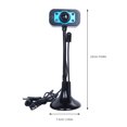 thumbnail image 2 of USHOBE Black Computer Webcam with Appearance and Built in Microphone, 2 of 6