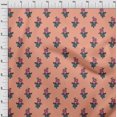 thumbnail image 3 of oneOone Cotton Poplin Fabric Leaves & Floral Block Print Fabric By Yard 42 Inch Wide, 3 of 5