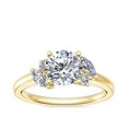 thumbnail image 1 of 0.75 Carat Excellent Round Cut Natural Diamond Beautiful Solitaire Bridal Ring for Bride Solid 14K Yellow Gold Size 5, 1 of 8