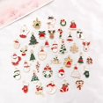 thumbnail image 3 of 38Pcs Mixed Christmas Charms Enamel Pendants DIY Bracelet Jewelry Making Craft, 3 of 6