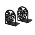 thumbnail image 2 of EGNMCR Organization and Storage, Storage Bins, Storage Containers Book Ends Metal Bookends For Shelves Decorative Tree Stopper For Heavy Books Black Ends To Hold Books For Home Office Metal bookend, 2 of 6