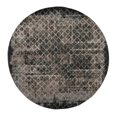 thumbnail image 1 of Evolution Trellis 8 ft. Round Area Rug, Vintage Grey, 1 of 6