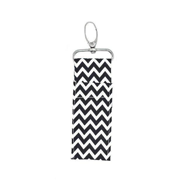 Spptty Vague Modèle Porte-Rouge à Lèvres Porte-Clé Chapstick Sac Mères Filles Cadeau, Porte-Clés Porte-Rouge à Lèvres, Porte-Sticks