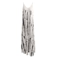 thumbnail image 2 of Birdeem Womens Spring and Summer Solid Slim Fit V-Neck Racerback Tank Top Wrapped Hip Casual Dress, 2 of 5