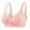Pink, variant on Lenpel Front Closure Bras for Women No Underwire Comfortable Full Coverage Push up Bras Supportive Everyday Bras(Purple,Medium)