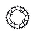 thumbnail image 1 of Bike Chainring 104BCD Chainwheel Bicycle Round Chain Wheel bolt Ring Parts Chainring Single Speed Chain Black 42T, 1 of 9