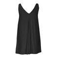 thumbnail image 4 of Gspmoly Robe pour Femme, Robe d'Été de Mode pour Femmes pour les Vacances en Automne Sans Manches de Couleur Unie à Taille Haute, Robes de Vacances pour Femmes jusqu'à 60 % de Rabais, 4 of 7