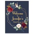 thumbnail image 1 of Darling Souvenir MADE WITH LOVE PersonalizedWelcomeSignFor Bridal Shower,Painted Roses,Bridal Shower Collection Great For Your Celebrations- 18x 12, 1 of 5