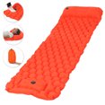 thumbnail image 1 of Tapis de Couchage Gonflable avec Oreiller Pompe à Pied Matelas Pneumatique, 1 of 8