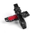 thumbnail image 1 of 2Pcs Motorcycle Rear Passenger Foot Pegs General aluminum alloy Footrest, 1 of 4