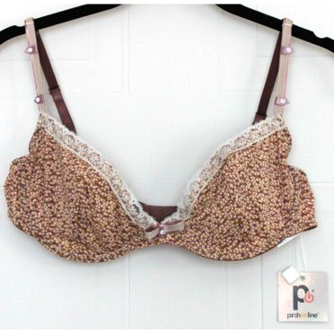 PARAH Online UNDERWIRE Lace FLORAL Bra GARDEN 36C Lingerie