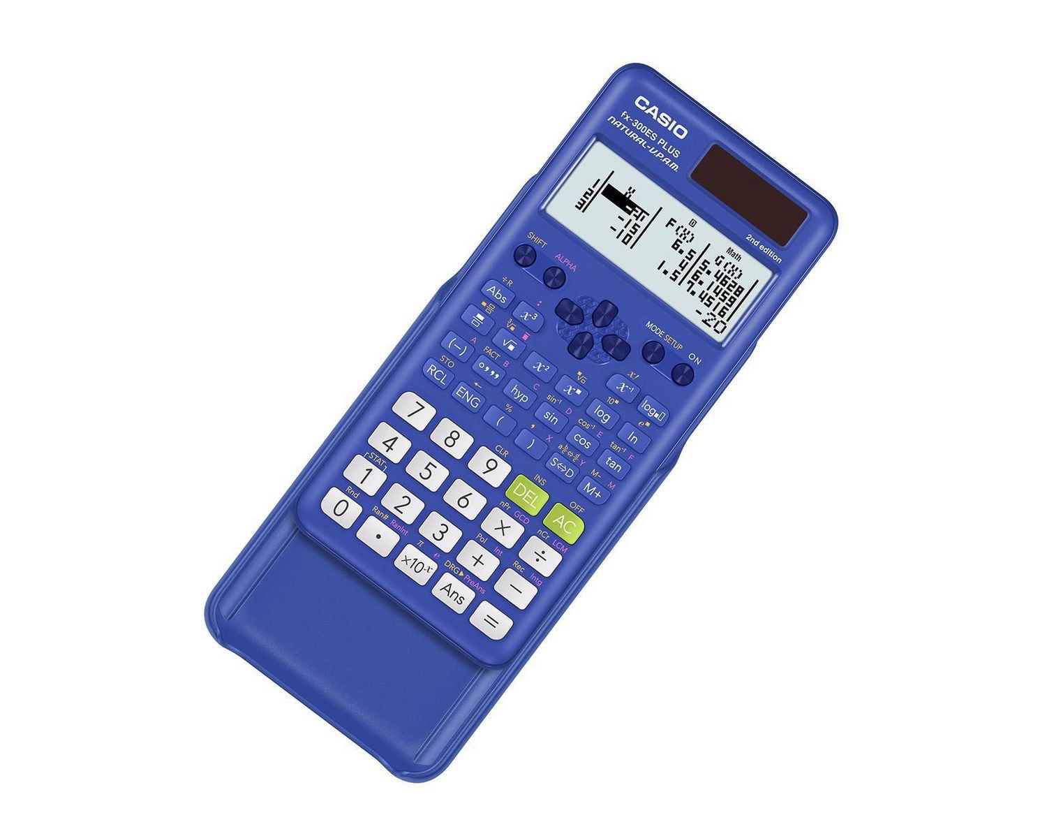 CASIO, FX300ESPLUS2, Blue Scientific calculator for High school or College