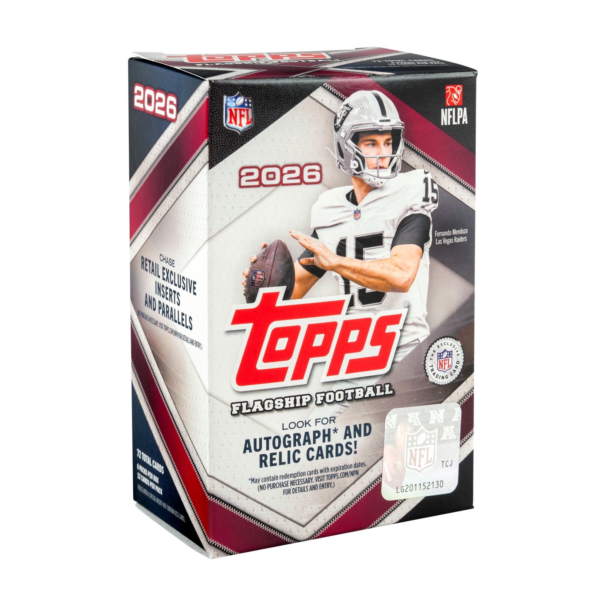 2026 Topps Football Trading Cards Value Box