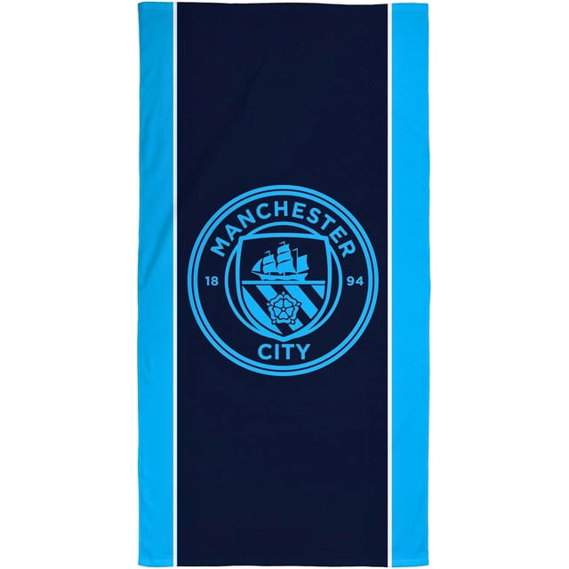 Manchester City FC Character World Official Towel (30 x 60 Inches)