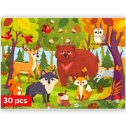 Quokka Puzzles for Kids Ages 3-5 - Puzzles for Toddlers 2-4 - Forest Animals Learning Jigsaw Puzzles
