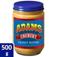 thumbnail image 1 of Adams 100% Natural Crunchy Peanut Butter 500g, 1 of 5
