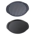 thumbnail image 3 of maskred Black Heat-Resistant Round Baking Tray Non-Stick Durable Non-Toxic Nonstick Round Baking Tray No punching 1Set, 3 of 6