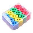 thumbnail image 1 of ZLight 12pack/lot Manual Pencil Sharpener Double Holes Easy Sharpening Manual Pencil, 1 of 6