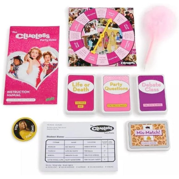 The Clueless Party Game [Board Game, 3-6 Players]