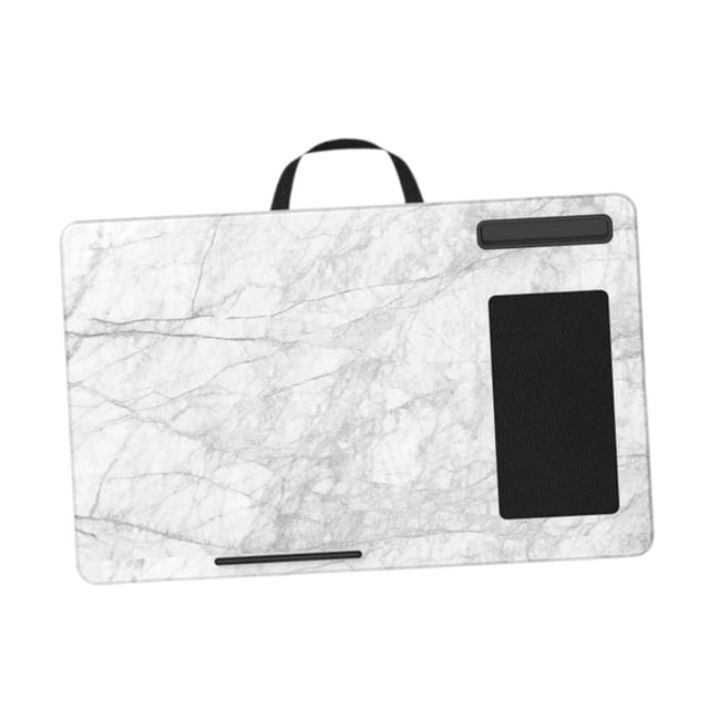 Milaget Portable Laptop Lap Desk Computer Laptop Stand for 13-14inch Notebook Laptop White