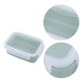 thumbnail image 4 of Oleegame 2PC Blue Juice Simple Refrigerator Preservation Box Small Lunch Box Kitchen Lunch Box Plastic Storage Box Sealed Box For Lunch Kitchen Arrangement, 4 of 9