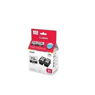 Canon - Cartouches d'encre noire PG-210XL, paquet double