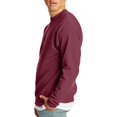 thumbnail image 2 of Hanes Chandail Molletonné à Col Rond EcoSmart pour Hommes, m, Bordeaux, 2 of 3
