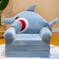 thumbnail image 3 of Plush Folding Children's Sofa Backrest Armchair 2 In 1 Folding Children's Sofa Cute Cartoon Lazy Sofa Without Padding Or Padding Core, 3 of 3