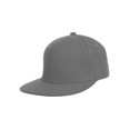 thumbnail image 1 of Top Headwear Plain Flat Bill Fitted Hat, Lt Grey 7 1/2, 1 of 2