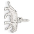 thumbnail image 1 of 925 Sterling Silver Panther (20x11mm) Pendant / Charm, 1 of 1