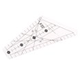 thumbnail image 1 of Règle de Courtepointe, Transparente Finition Fine Opération Simple Règle de Tailleur pour Bricolage pour Couture 8 Pieds, 1 of 8
