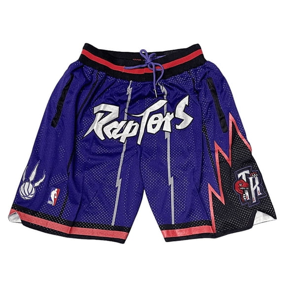 Jersey Shorts, Lakers Raptors Magic Heat Retro Dense Rust Pocket Training Pants, Men's And Women's Sports Shorts-Vinsniv