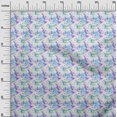 thumbnail image 3 of oneOone Polyester Spandex Medium Blue Fabric Abstracts Fabric For Sewing Printed Craft Fabric By The Yard 56 Inch Wide, 3 of 5