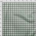 thumbnail image 4 of oneOone Rayon Green Fabric Geometric Craft Projects Decor Fabric Printed By The Yard 56 Inch Wide, 4 of 4