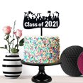 thumbnail image 4 of Oleegame 1PC Cookie Mold Of P 2021 Party TopperGlitter DecorationsClass 2021 Graduation Cake Graduation Home Decor Black, 4 of 9