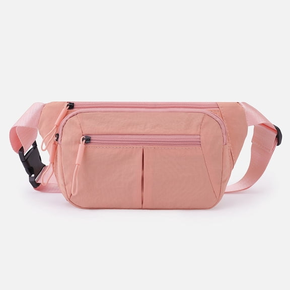 Sac Bandoulière Sling avec Sangle Ajustable et Rangement à Multiples Poches pour le Voyage
