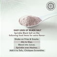 thumbnail image 4 of Pride Of India - Himalayan Rock Salt - 84+ Natural Mineral Enriched (Pure Himalayan Black Salt, Extra Fine Grind 2.5 Pound Jar), 4 of 6